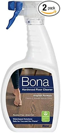 Bona Hardwood Floor Cleaner Spray, 32 oz (2 Pack(32 oz))