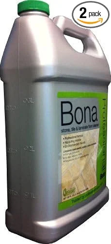 Bona Pro Series Wm700018175 Stone Tile and Laminate Cleaner Refill MegaPACK 2Pack (1Gallon)-Uuw
