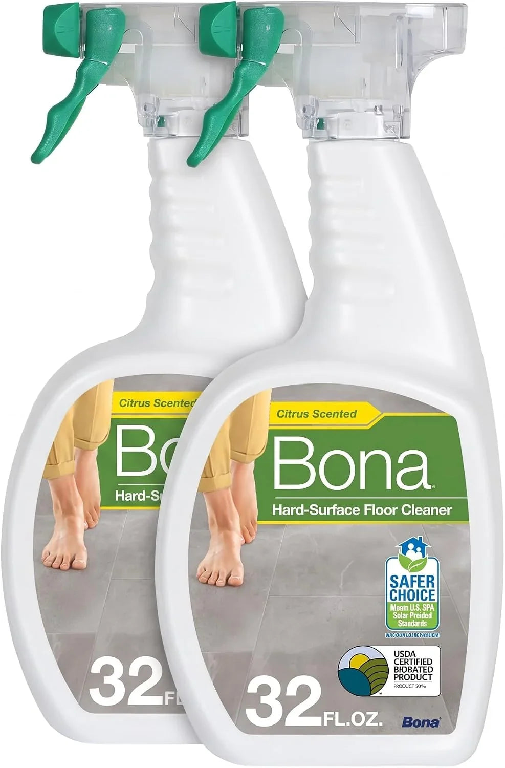 Bona Multi-Surface Floor Cleaner Spray - 32 fl oz - Unscented - Refillable